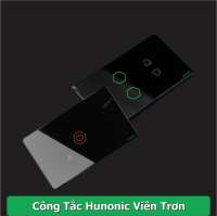 Công Tắc Hunonic Viền Trơn